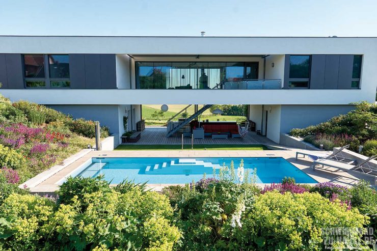 Ein Statement in Blau