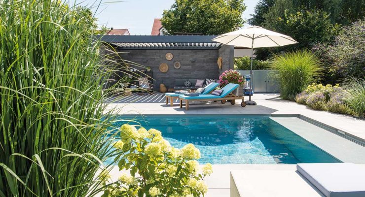 Pools aus einem Guss